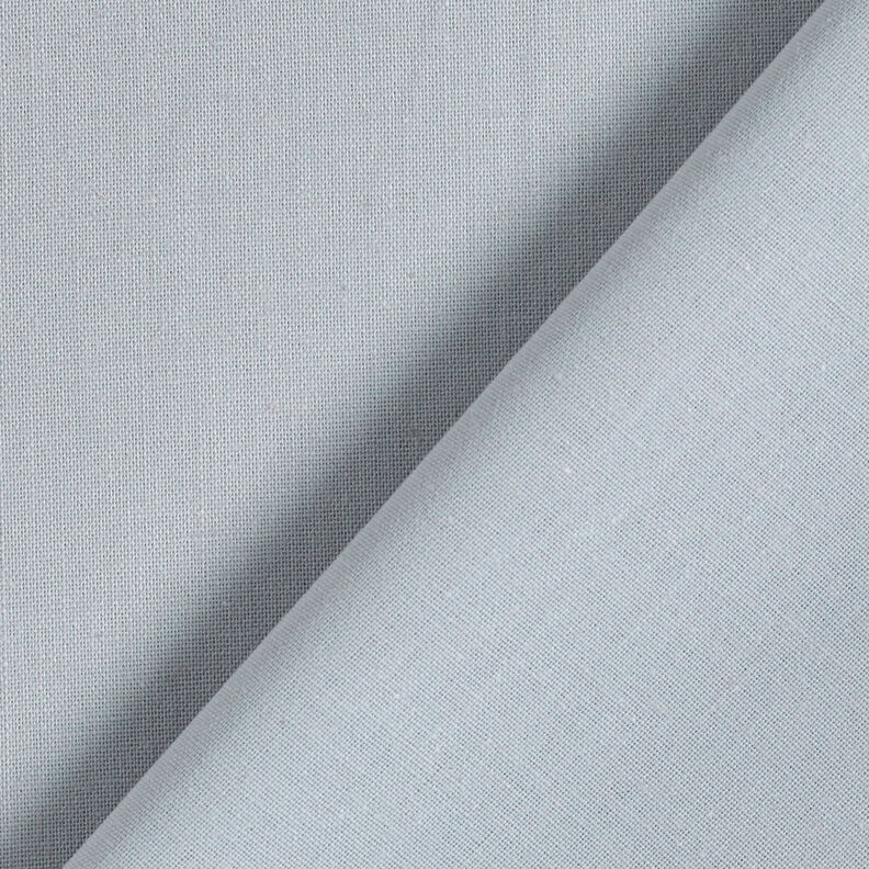 Tissu en coton Cretonne Uni – gris clair, image number 3