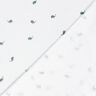 Tissu double gaze de coton Petites baleines – ivoire/gris bleu,  thumbnail number 4