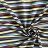 Jersey viscose Rayures colorées avec paillettes – bleu marine/vert tilleul,  thumbnail number 3