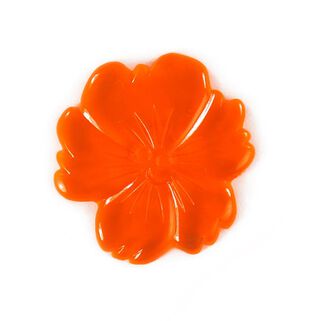 Bouton en plastique, Neon Flower 3, 