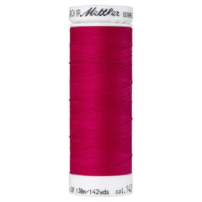 Fil à coudre Seraflex pour coutures élastiques (1421) | 130 m | Mettler – rose vif, 