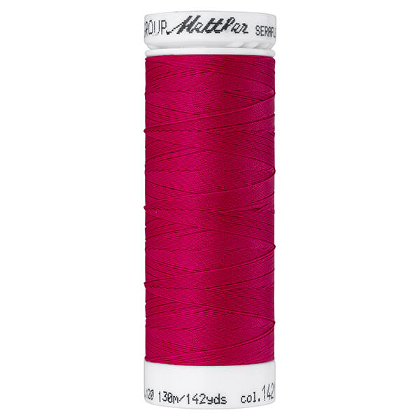 Fil à coudre Seraflex pour coutures élastiques (1421) | 130 m | Mettler – rose vif, image number 1