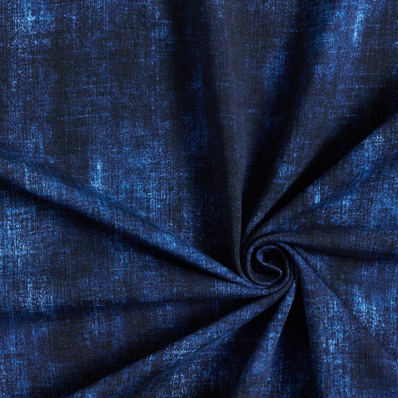 Jersey coton Aspect jean | Glitzerpüppi  – bleu nuit/indigo,  image number 3
