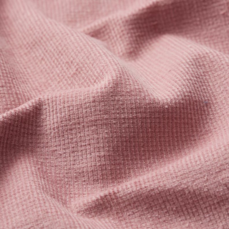Velours à côtes fines stretch – vieux rose, image number 2