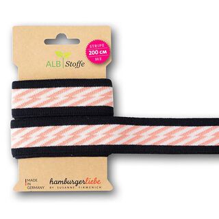 GOTS Rubans jacquard Bio STRIPE ME ICON [200 cm | 3,5 cm] | Albstoffe | Hamburger Liebe, 