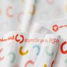 Sweatshirt gratté Arcs colorés – blanc,  thumbnail number 3