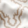 Tissu en coton avec zigzags – beige/beige foncé,  thumbnail number 3