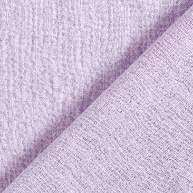 Tissu en coton aspect lin – mauve,  image number 3