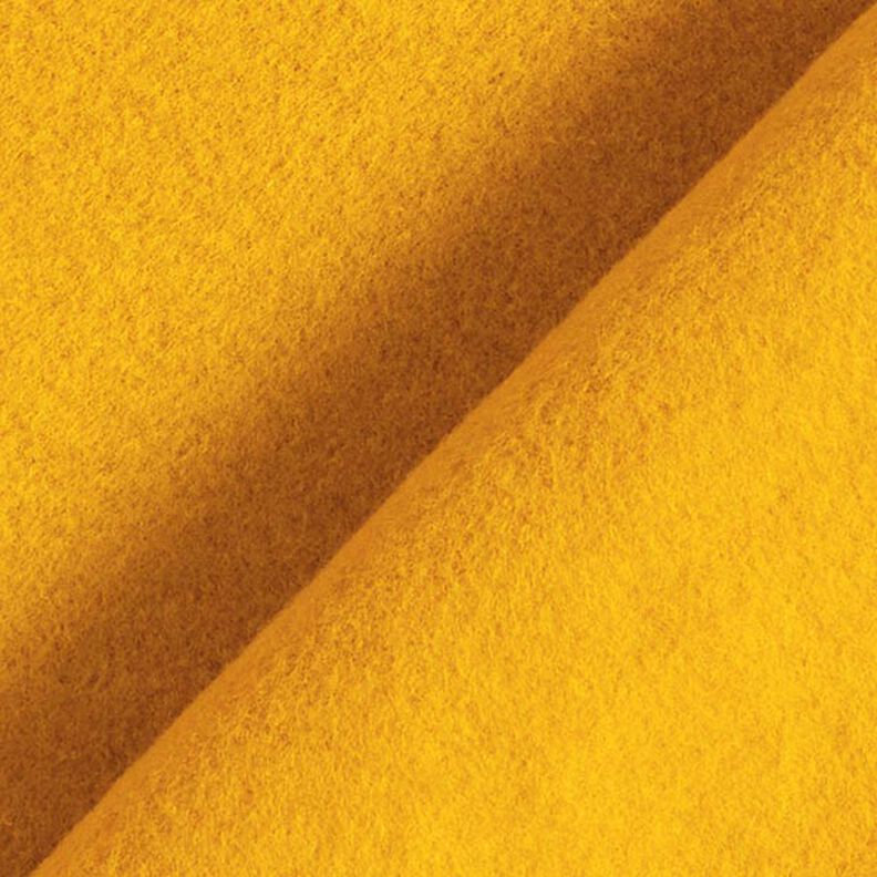 Polaire de coton Uni – jaune curry, image number 4