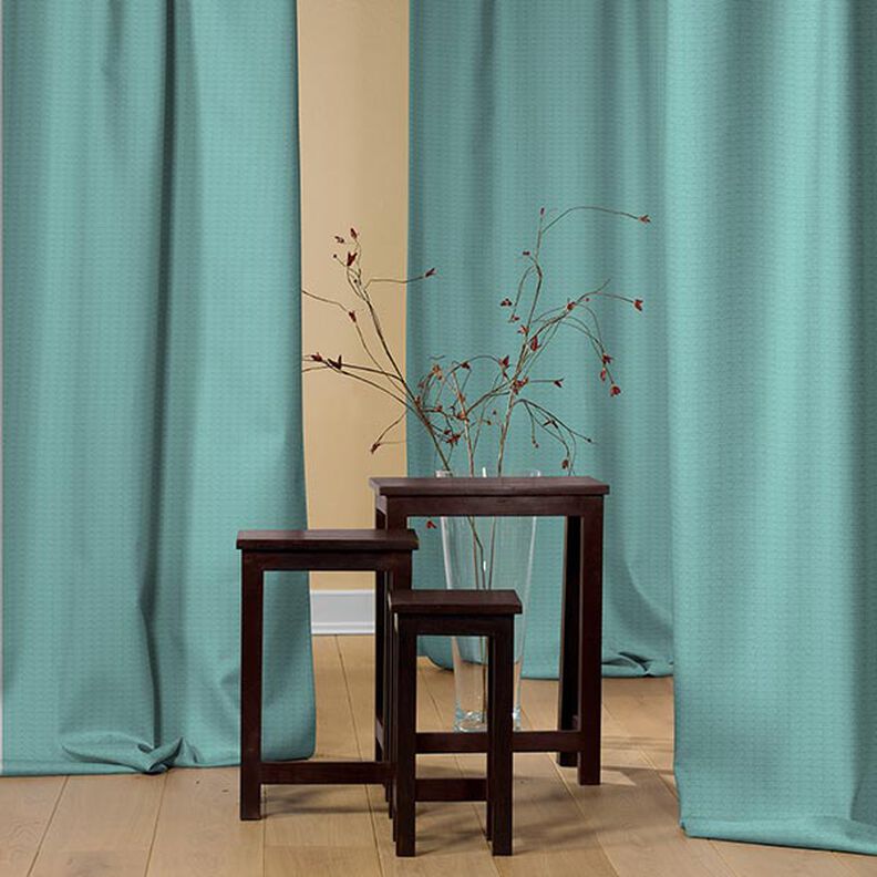 Tissu occultant Structure – turquoise clair,  image number 5