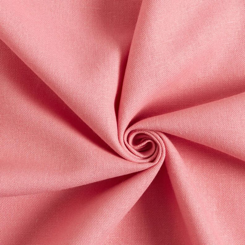 Pur lin lourd Uni – vieux rose,  image number 1