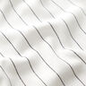 Mélange viscose lin Larges rayures – écru/noir,  thumbnail number 2