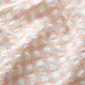 Seersucker à gros carreaux vichy – blanc/vieux rose clair,  thumbnail number 2