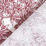 Tissu de décoration Canvas romantisme – blanc/carmin,  thumbnail number 4
