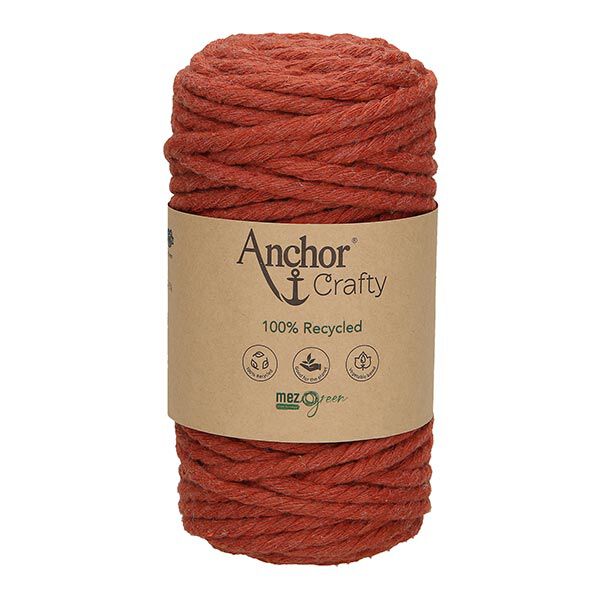 Anchor Crafty Fil macramé, recyclé [5mm] – terre cuite,  image number 2