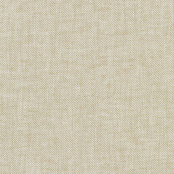 Mélange lin-coton chevron – kaki,  image number 1