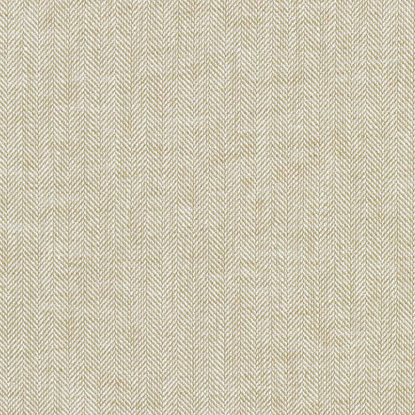 Mélange lin-coton chevron – kaki, image number 1