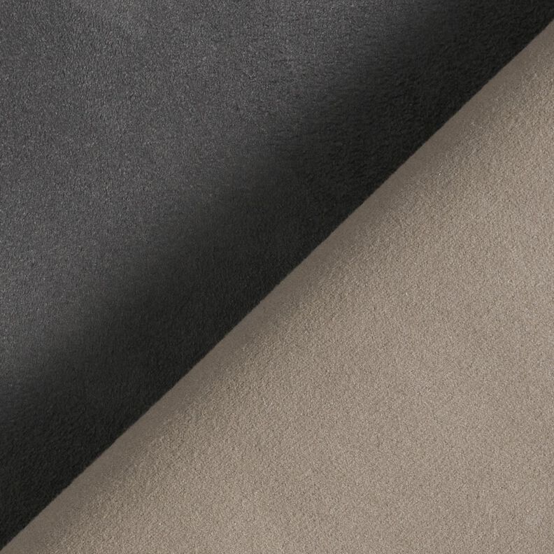 Tissu de revêtement Simili nubuck – gris pierre,  image number 4
