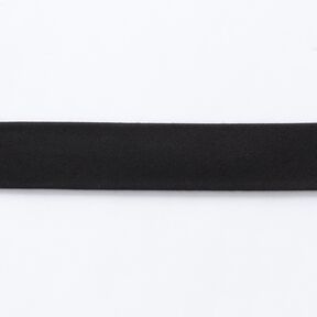 Biais Coton bio [20 mm] – noir, 