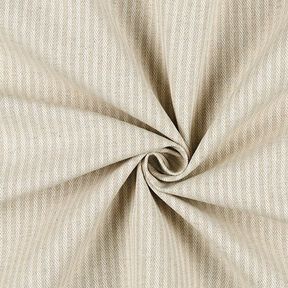 Tissu d’ameublement Jacquard Bande – beige, 