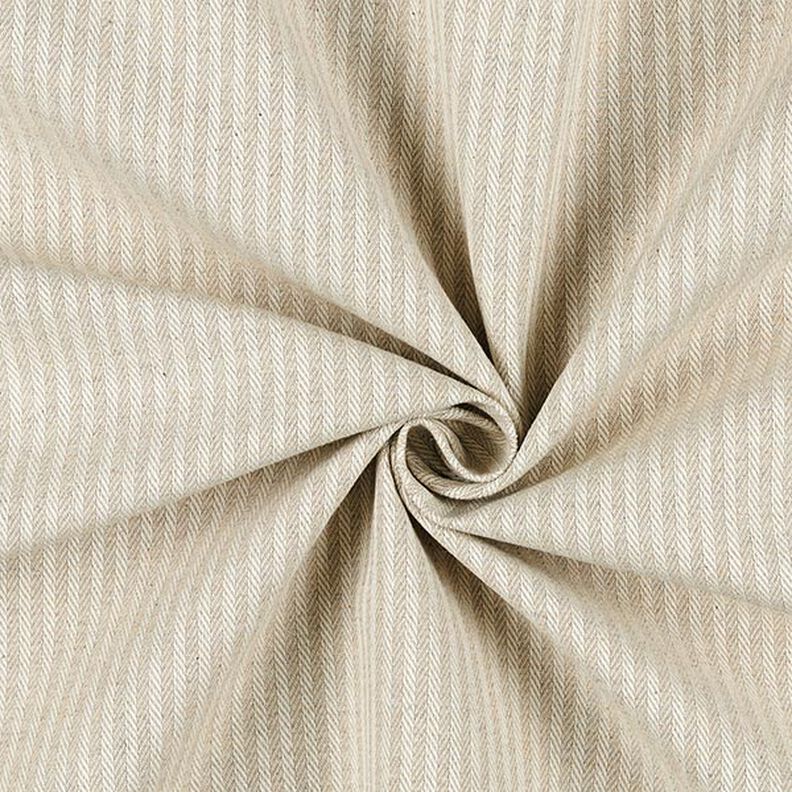 Tissu d’ameublement Jacquard Bande – beige,  image number 2