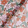 Tissu en coton Cretonne Petits motifs de fleurs rétro – blanc/rose,  thumbnail number 4