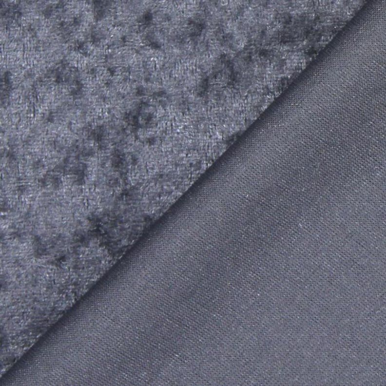 Panne de velours – gris foncé,  image number 3
