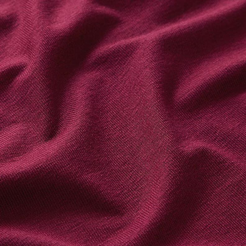 Jersey viscose léger – rouge bordeaux,  image number 3