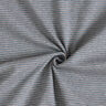 Bordures Tissu tubulaire à fines rayures – bleu océan/argent,  thumbnail number 1