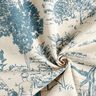 Tissu de décoration Panama Chevauchée – bleu jean/nature,  thumbnail number 3