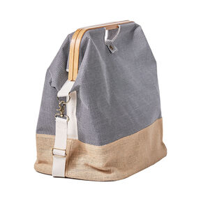 Store & Travel Bag [45 x 30 x 50 cm] | Prym – gris clair/nature, 