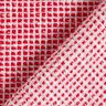 Coton mélangé bouclé structuré – rouge/blanc,  thumbnail number 4