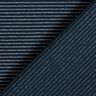 Jersey de coton Rayures lurex – bleu nuit/argent,  thumbnail number 4