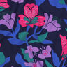 Tissu viscose LENZING™ ECOVERO™ Amira Floral | Nerida Hansen – bleu nuit/rose intense,  thumbnail number 2