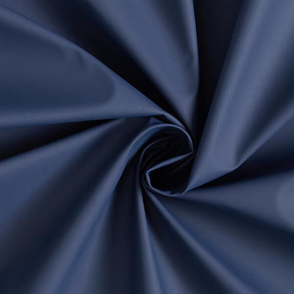Tissu pour vestes de pluie uni – bleu nuit,  image number 1