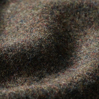 Loden de laine foulé – olive foncé, 