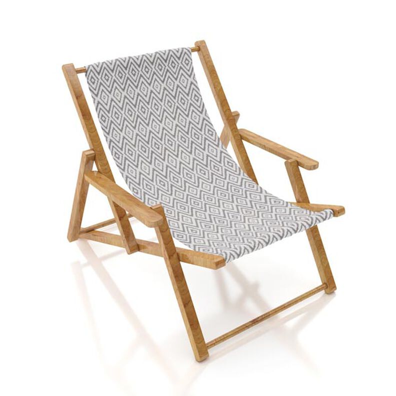 Tissu d'extérieur jacquard Ethno – gris,  image number 9
