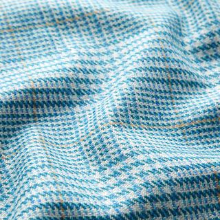 Drap de laine Prince de Galles – turquoise, 