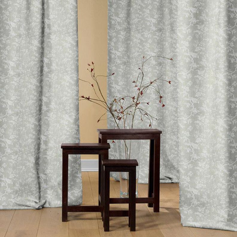 Lin de décoration Oiseaux – blanc,  image number 4