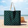 Coton enduit jolies cerises – vert foncé,  thumbnail number 5