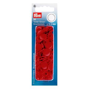 Boutons-pression Color Snaps 26 – rouge | Prym, 