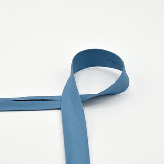 Biais en coton Popeline [20 mm] – bleu, 
