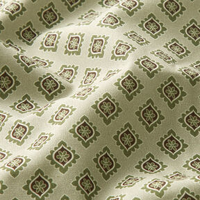 Tissu en coton Popeline Petits losanges – pin, 
