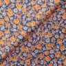 Chiffon Mille-fleurs – indigo/orange,  thumbnail number 4