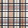 Tissu manteau tartan gratté – bleu clair/beige,  thumbnail number 1