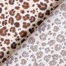Tissu en coton Cretonne grandes taches léopard – marron moyen/beige clair,  thumbnail number 4