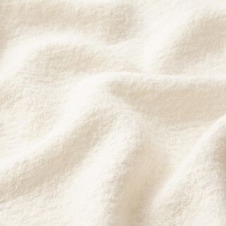 Tissu léger en maille en mélange de viscose et laine – écru, 