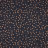 Jersey coton Plantes abstraites – bleu noir/marron clair,  thumbnail number 1
