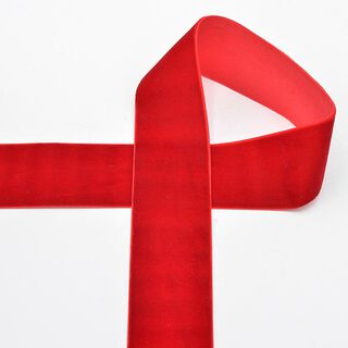 Ruban de velours [36 mm] – rouge, 