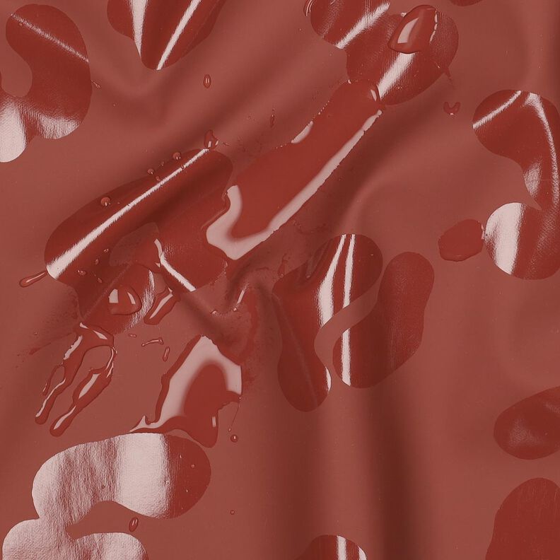 Tissu pour veste de pluie Léopard – mauve, image number 2